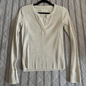 AERIE | Long Sleeve V-Neck